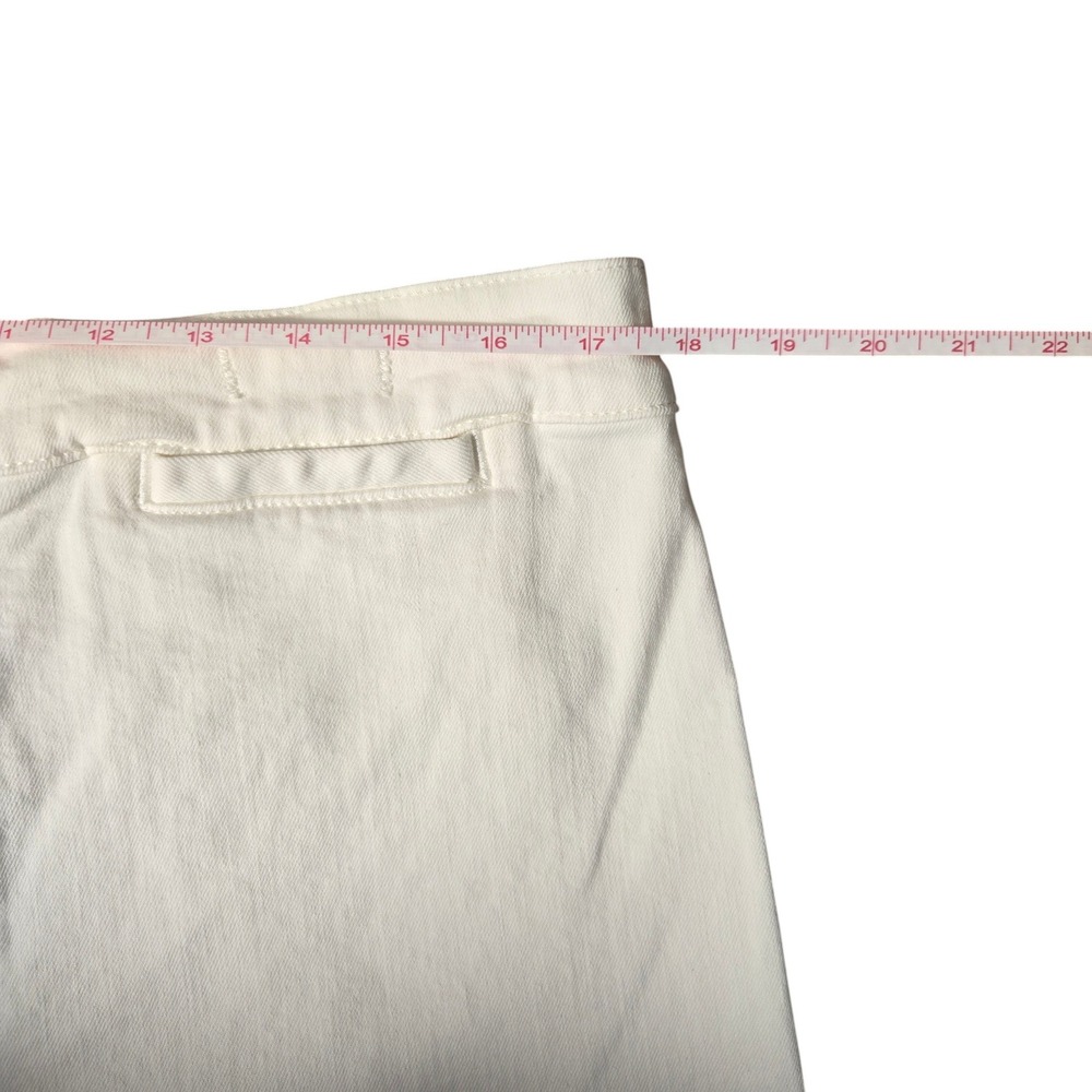Madewell The Emmett Wide-Leg Crop Jean Welt Pocket Edition Tile White 32 Coastal - Picture 5 of 11